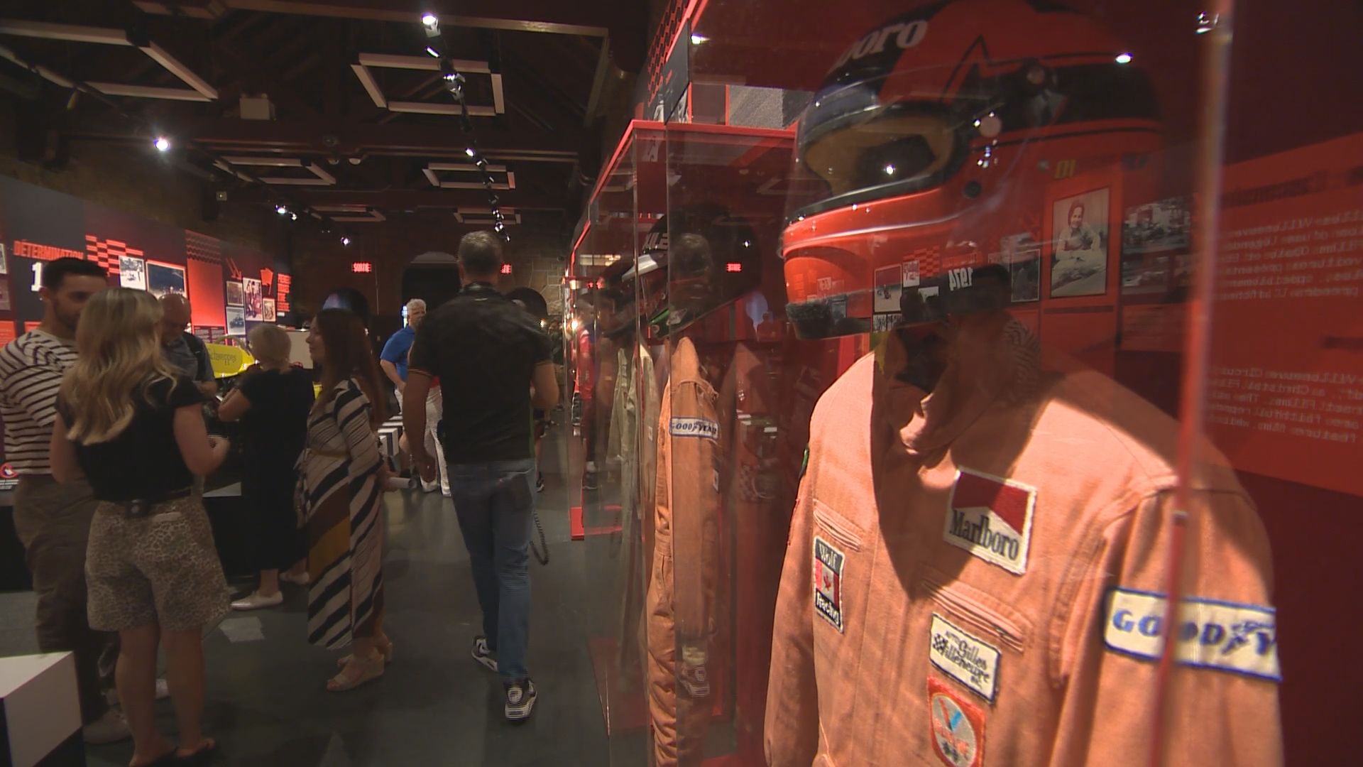 Step inside new exhibit honouring Gilles Villeneuve