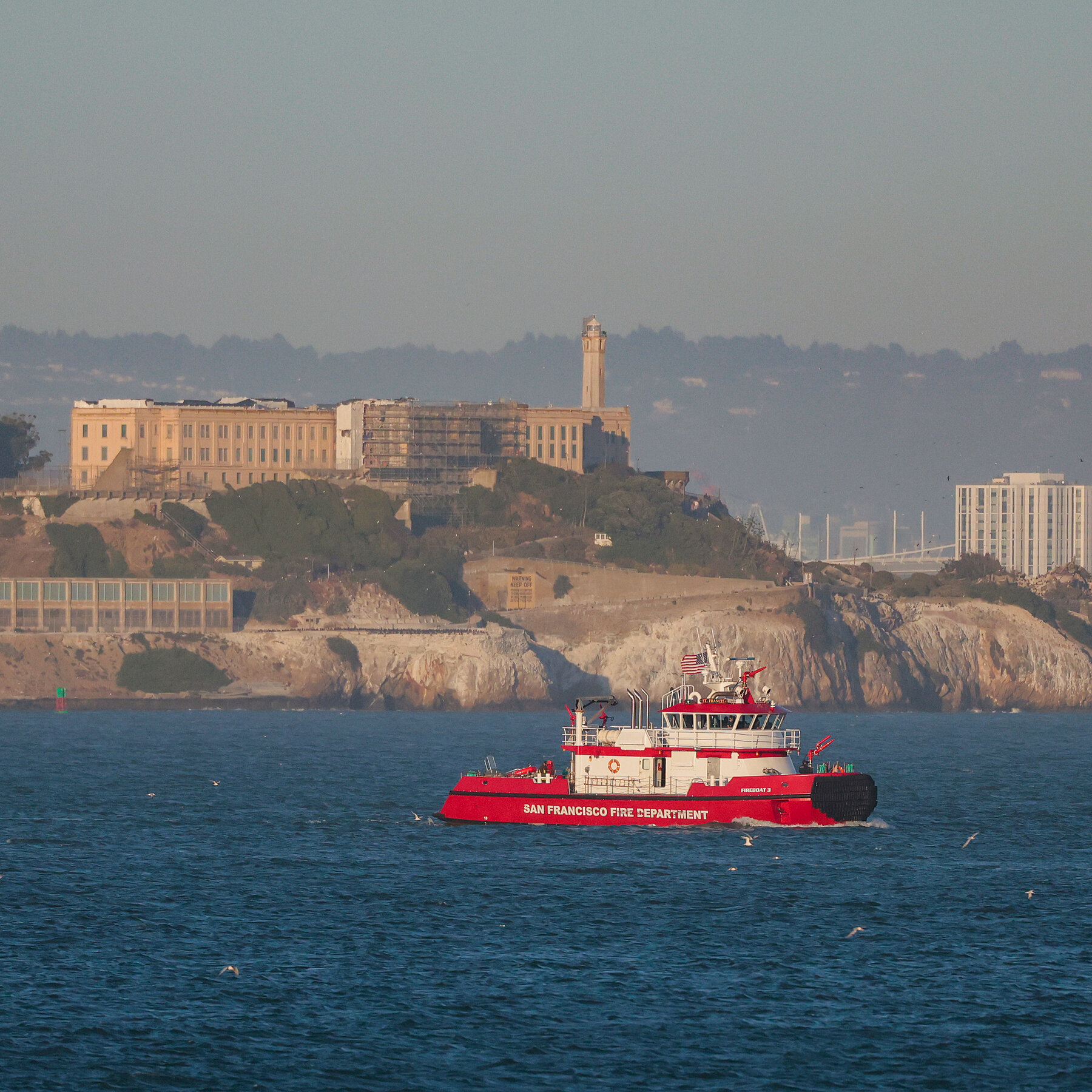 Boat That Sank Near Alcatraz Rolled After Wave Struck, Officials Say