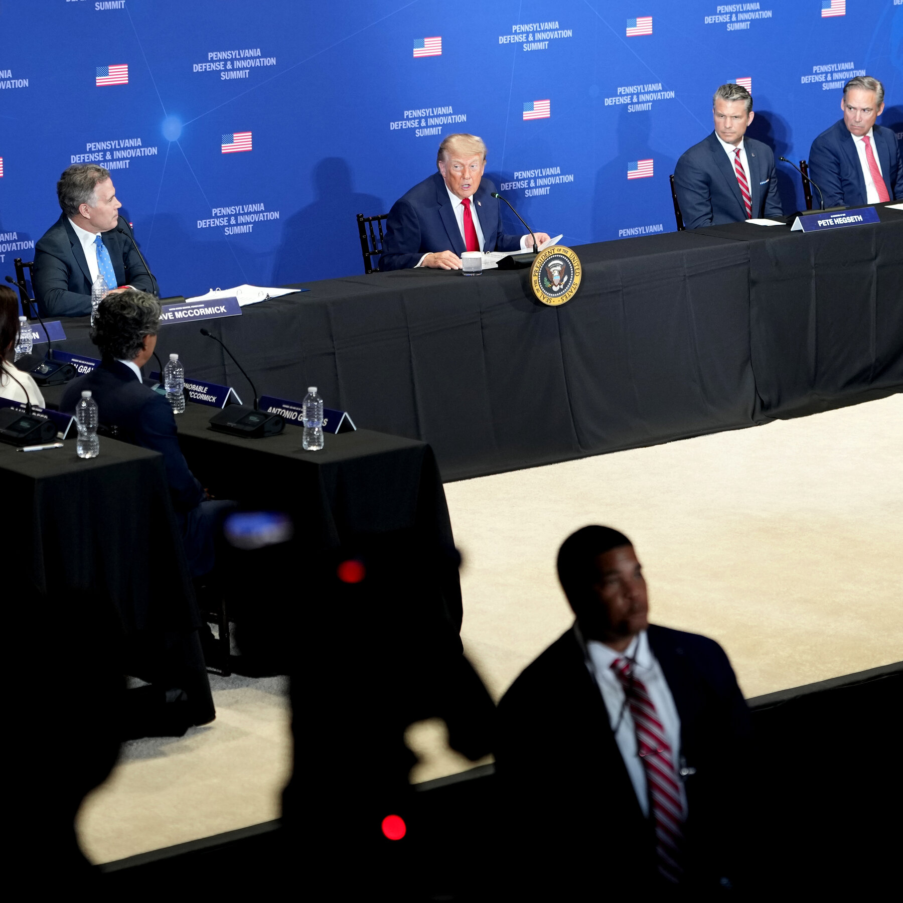 Trump Says He’ll Seek to Replace Immigrant Truck Drivers With Veterans