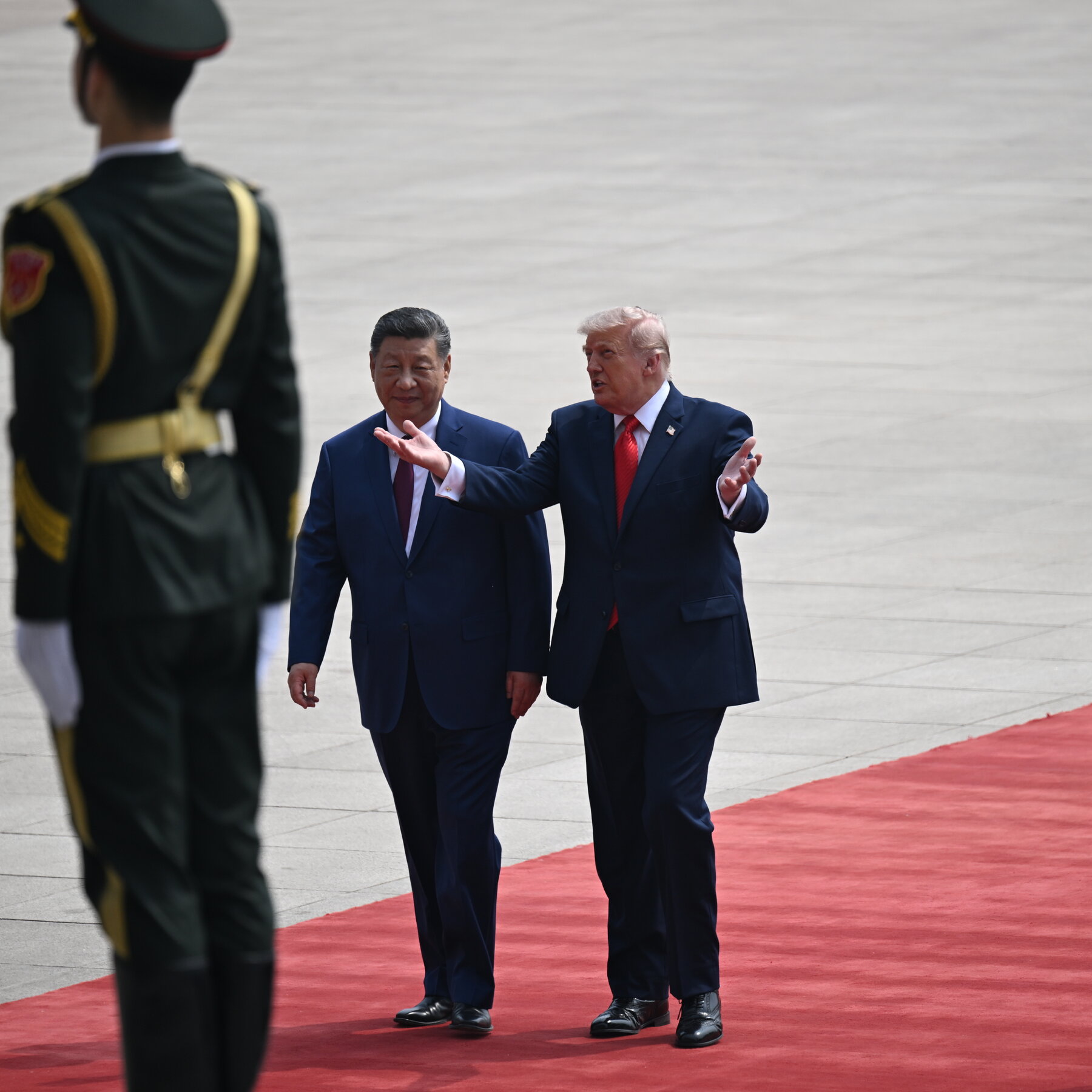 Trump Pursues a Deeper Bond With China’s Leader, Despite Hostile Speech