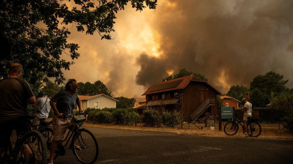 Macron calls for EU reinforcements as France battles spreading wildfires