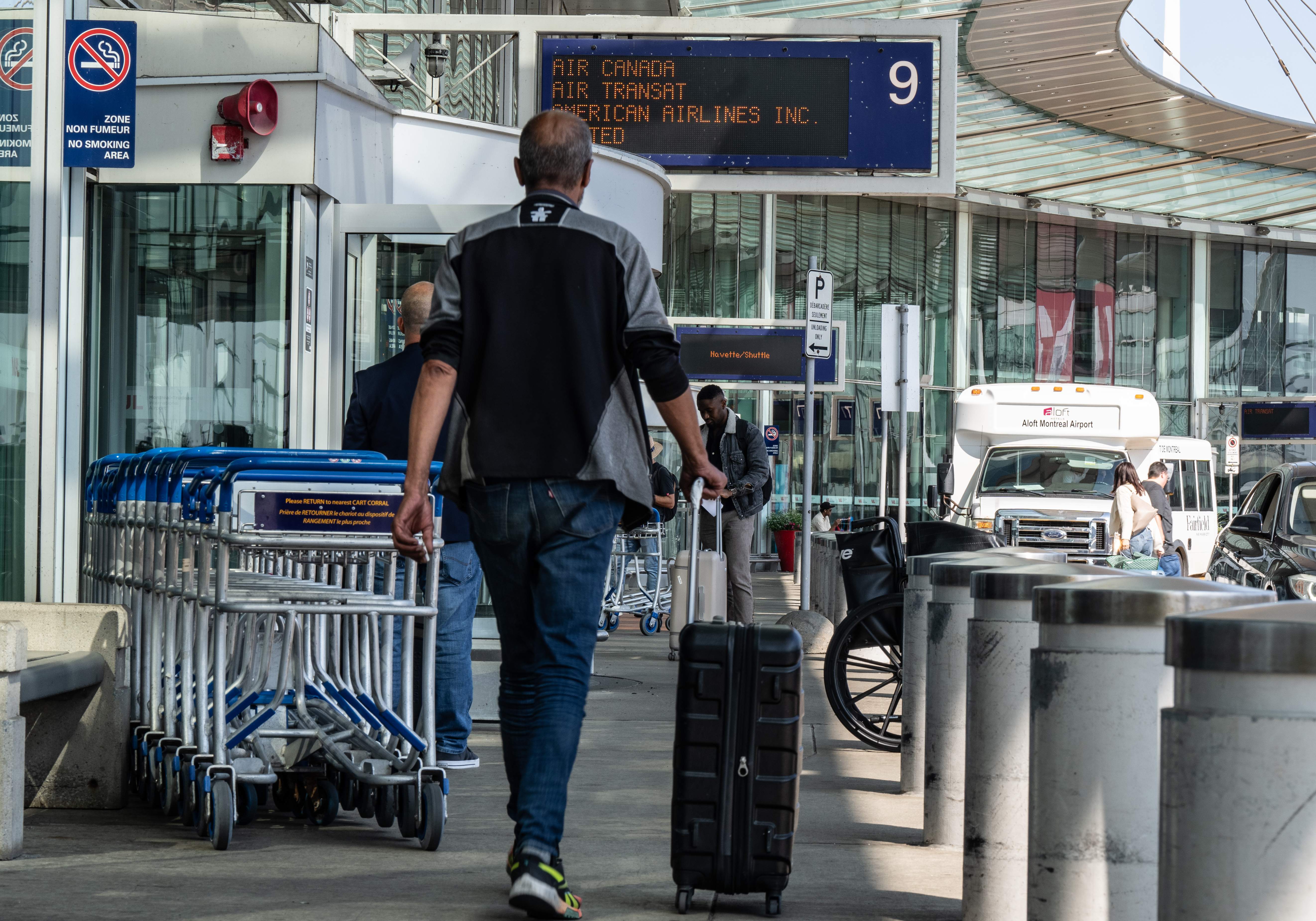 Some U.S.-bound flights from Montreal cancelled due to construction ‘odour’