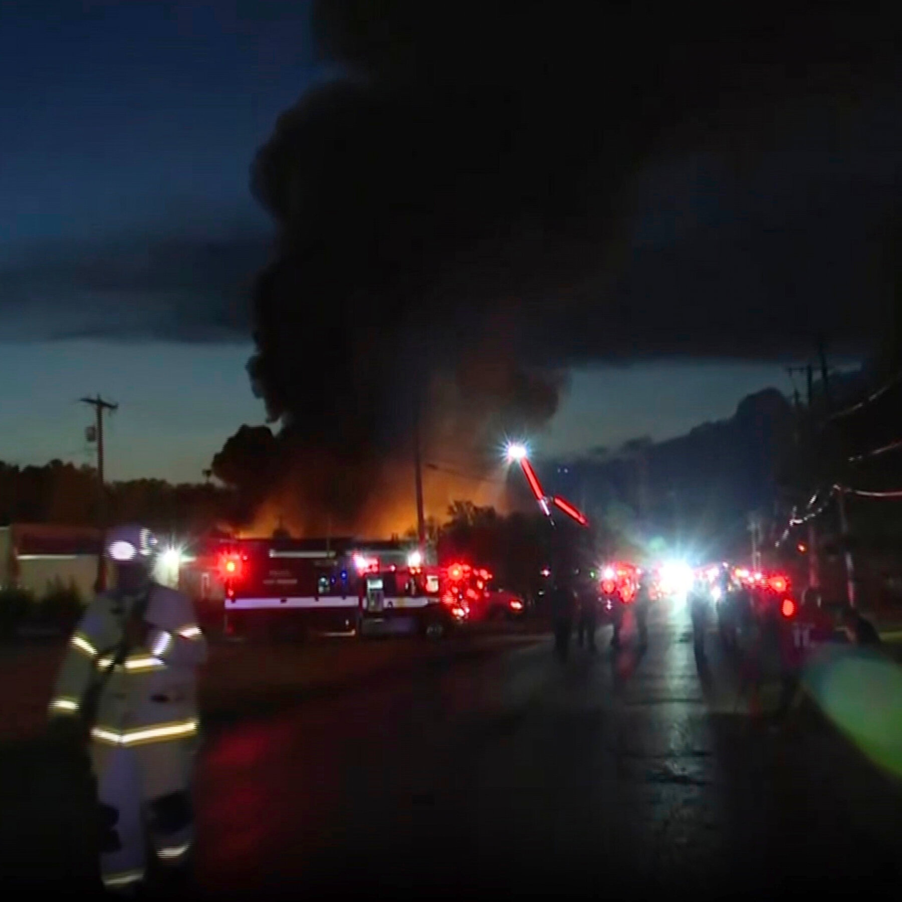 2 Workers Missing After Explosions and Fire at Ohio Recycling Plant