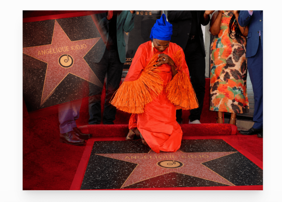 « Sans nous, aucune musique ne serait possible sur cette planète » : Angélique Kidjo entre dans l’histoire à Hollywood