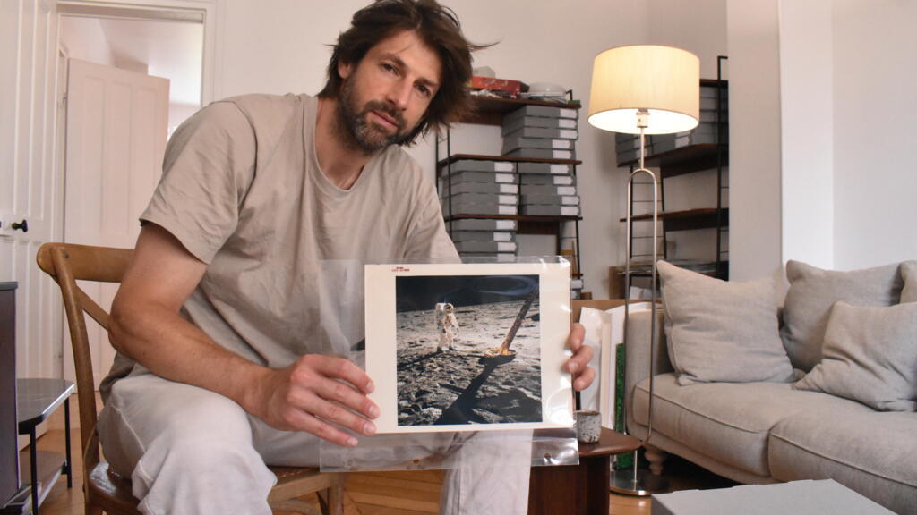 Looking up: French collector gathers lunar photos that changed our view of space