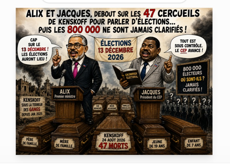 Haïti | CEP — « Un Blanc assis à côté d’Uder Antoine » lors de sa prise de fonction : Martha Désulmé affirme que le Conseil Electoral est désormais « aux ordres de l’Exécutif »