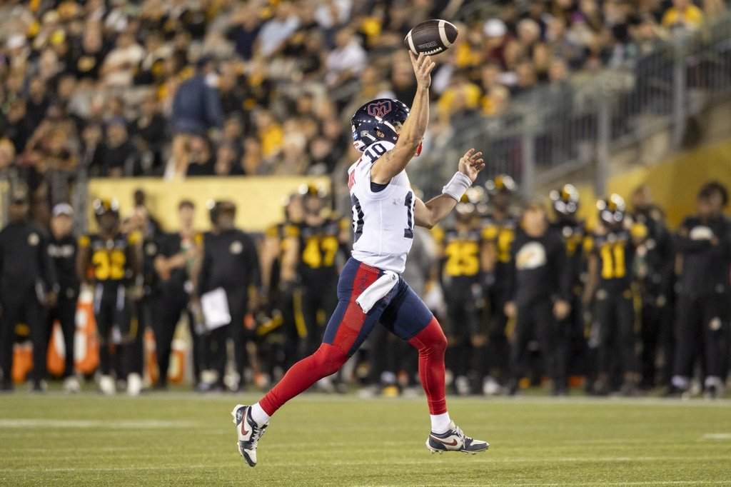 Alexander leads Alouettes to 37-25 win over Ticats