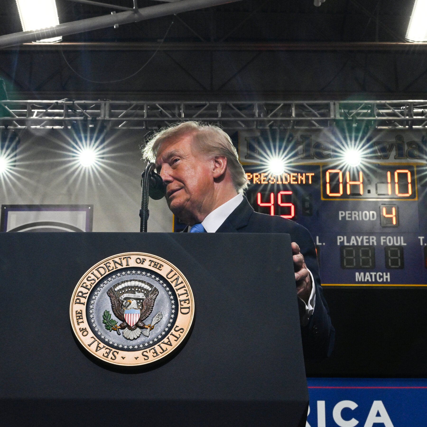 Trump Promotes Data Centers at Rally With Republican Facing Heat on Them