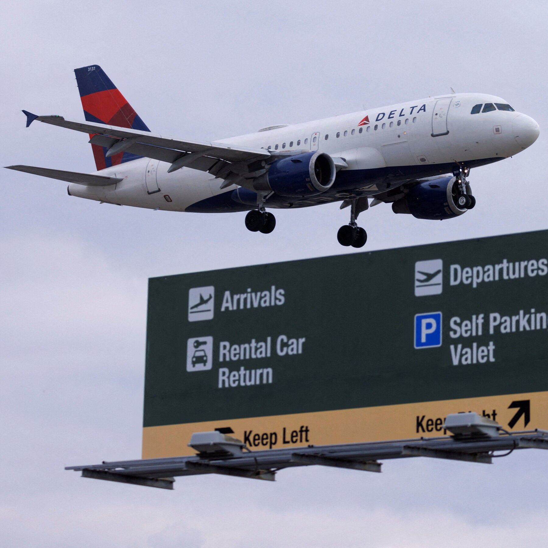 Delta Passenger Steals and Crashes Airport Tug in California, Officials Say