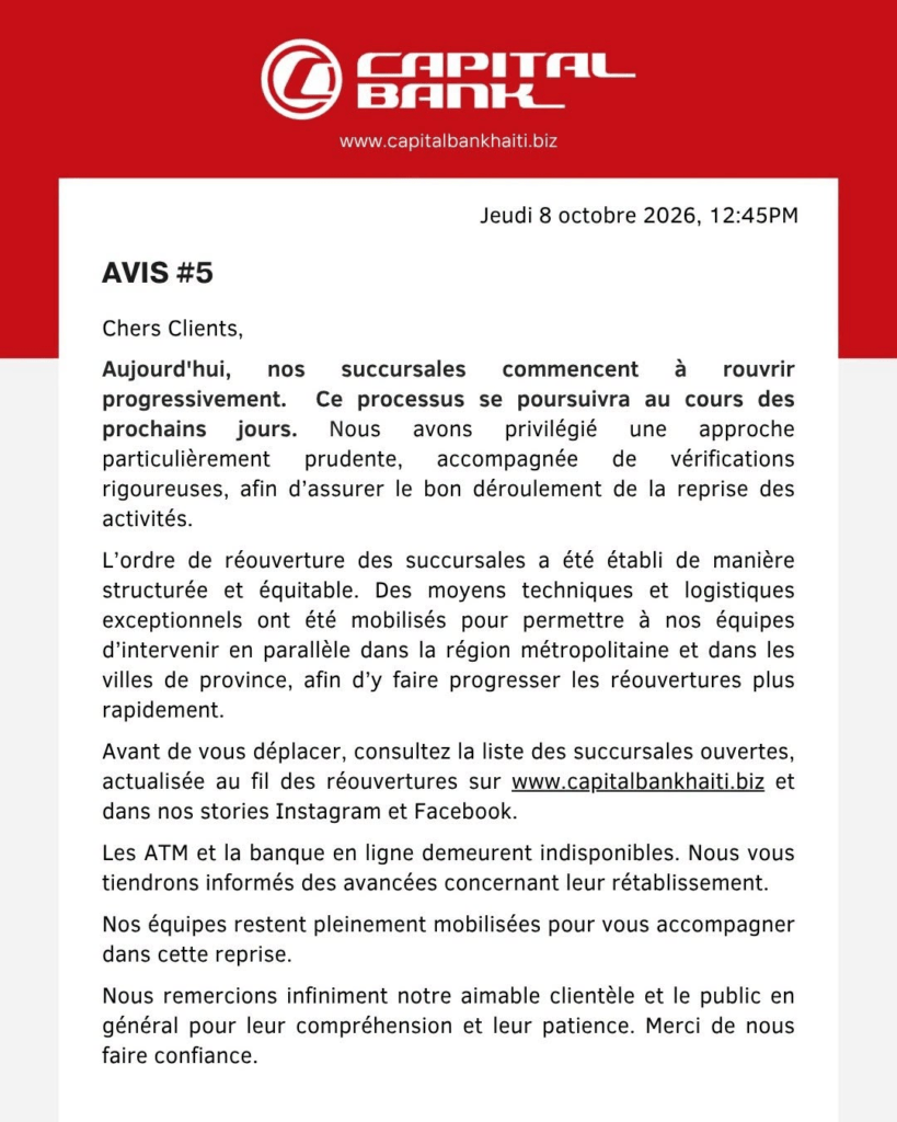 Capital Bank ‘piratée’ : des clients toujours inquiets
