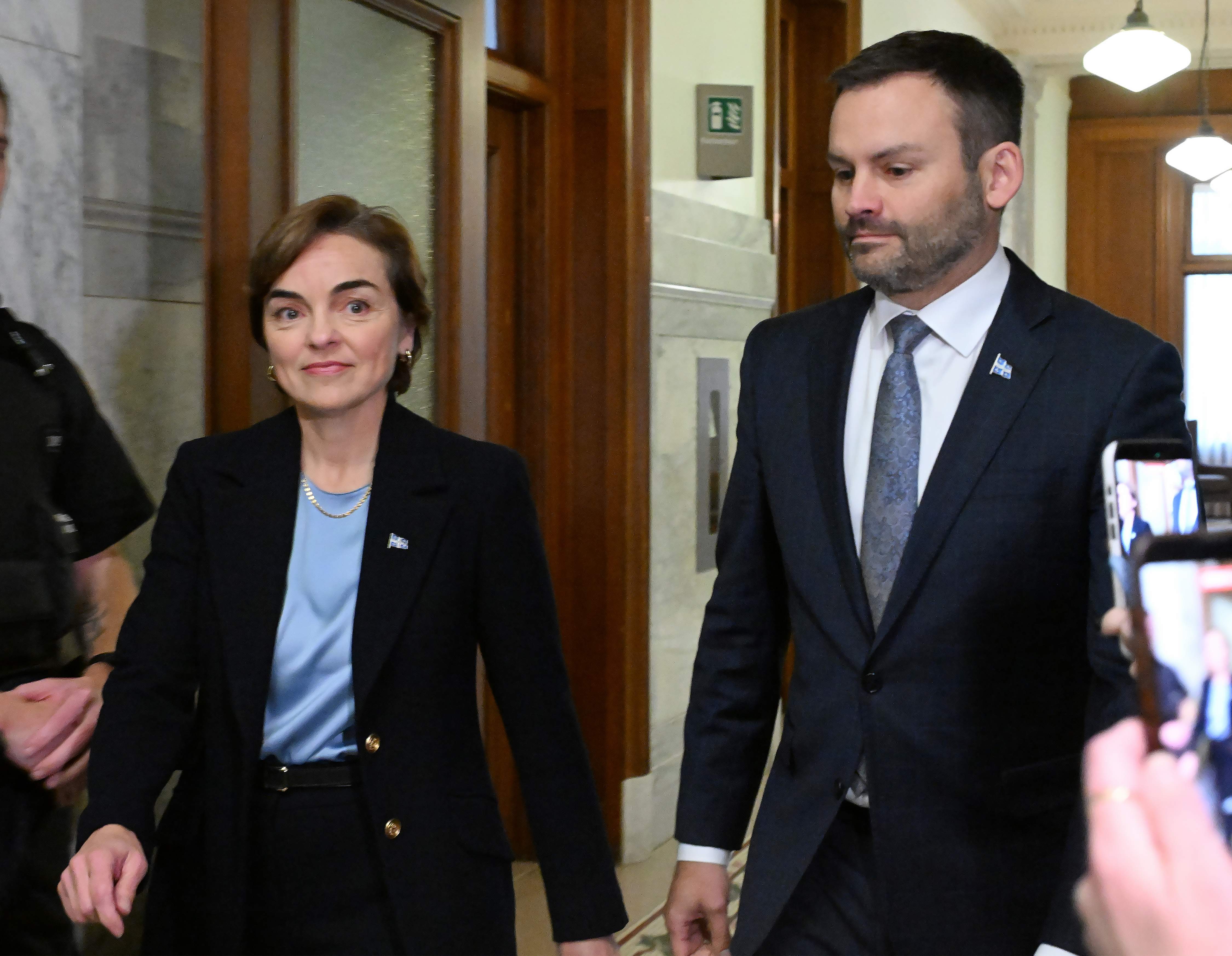 Quebec’s incoming, outgoing premiers meet as transition of power begins